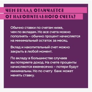 Как выбрать вклад