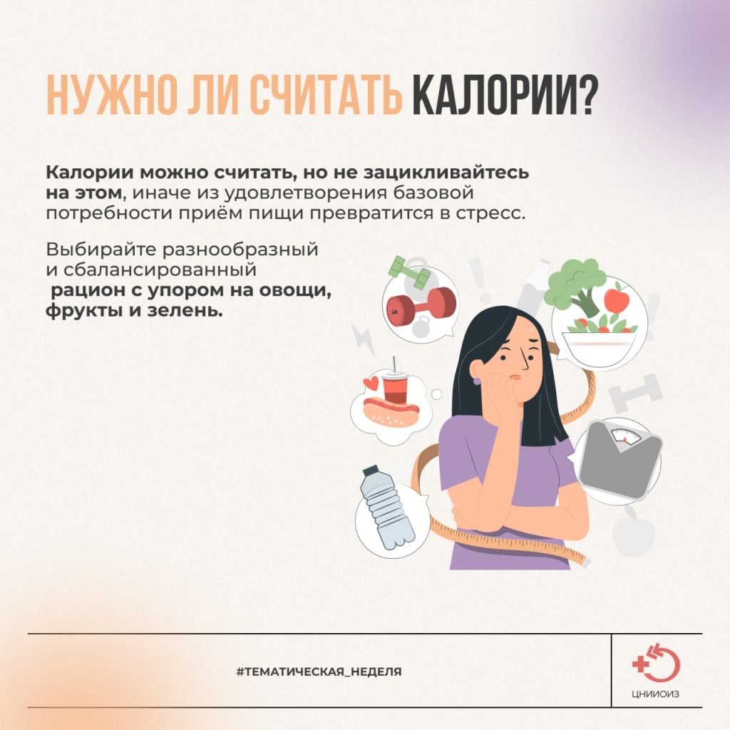 Подсчет калорий – дань моде или полезная привычка?