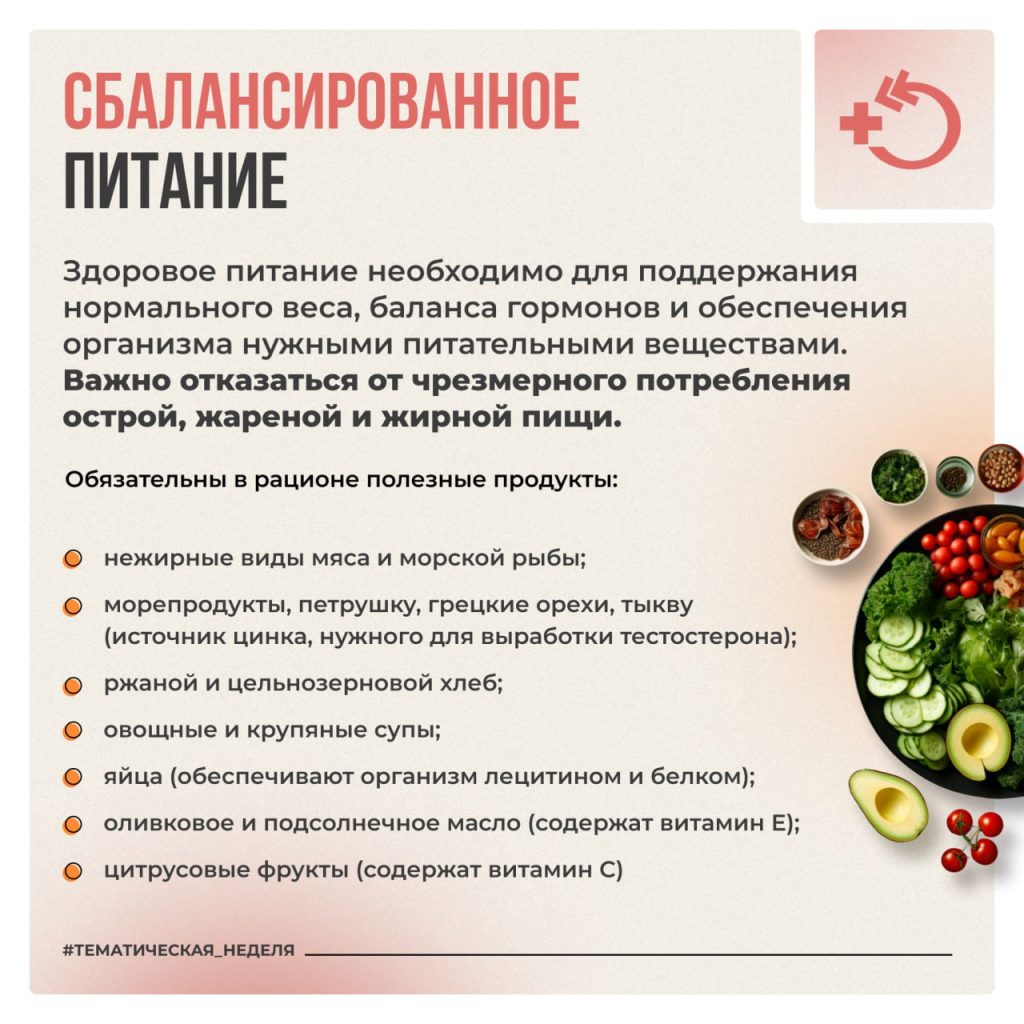 Неделя сохранения мужского здоровья